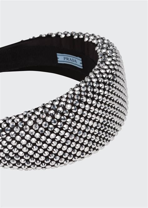 prada crystal headband